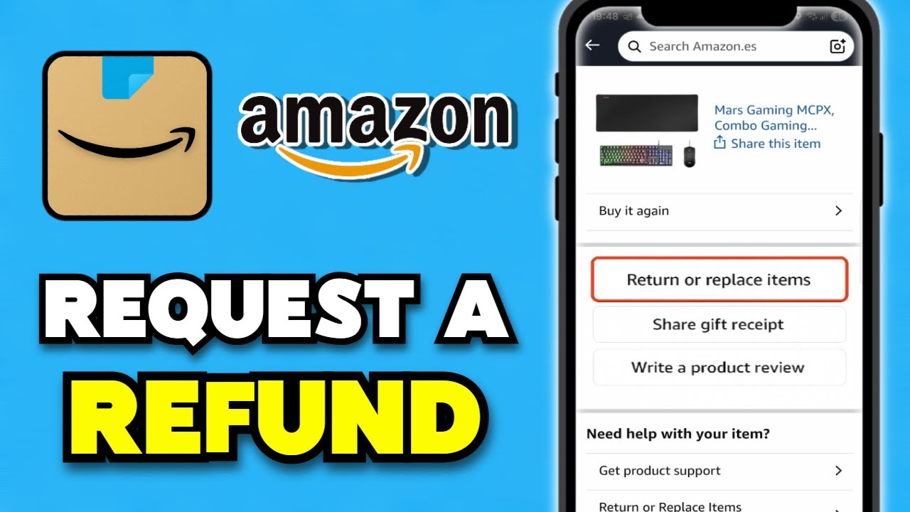 Как запросить возврат средств в приложении Amazon (пошаговое руководство)
