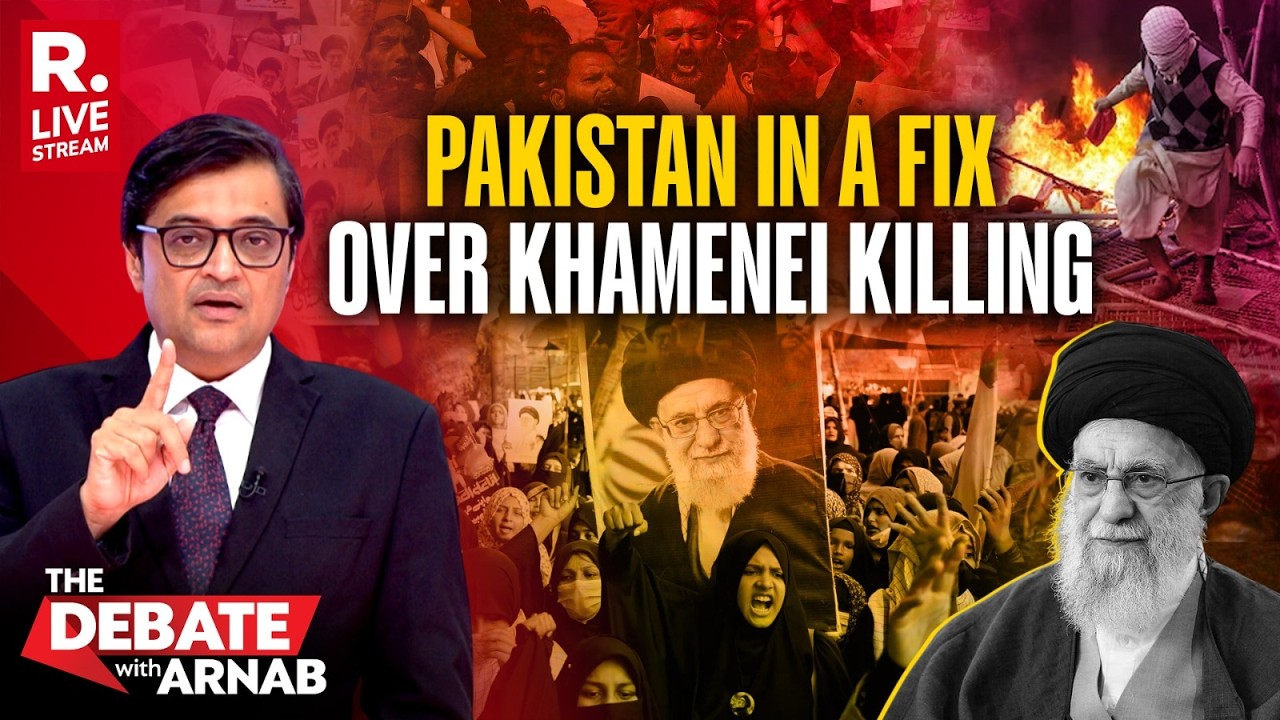 Debate With Arnab LIVE: Ali Khamenei's Killing Leaves Pakistan In A Fix | Iran War | #PakInFix
