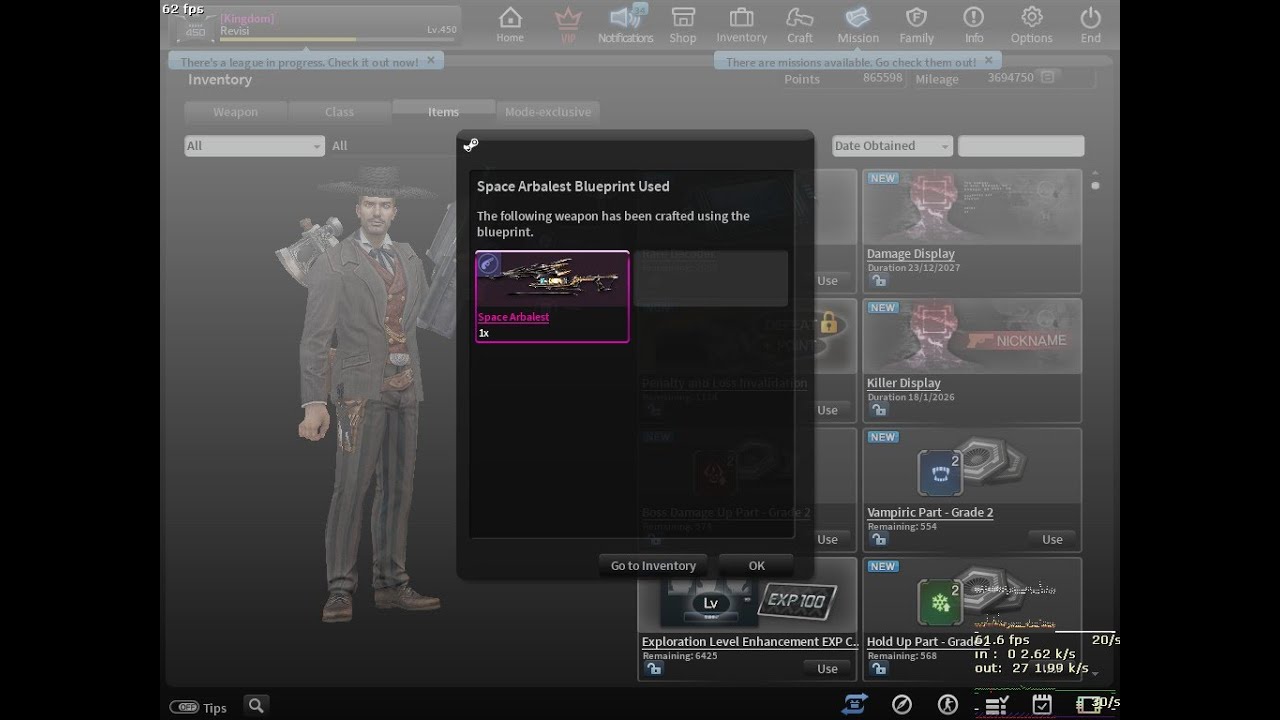 Counter Strike Nexon : Studio (CSN:S) Review Space Arbalest ( Arbalest EX )