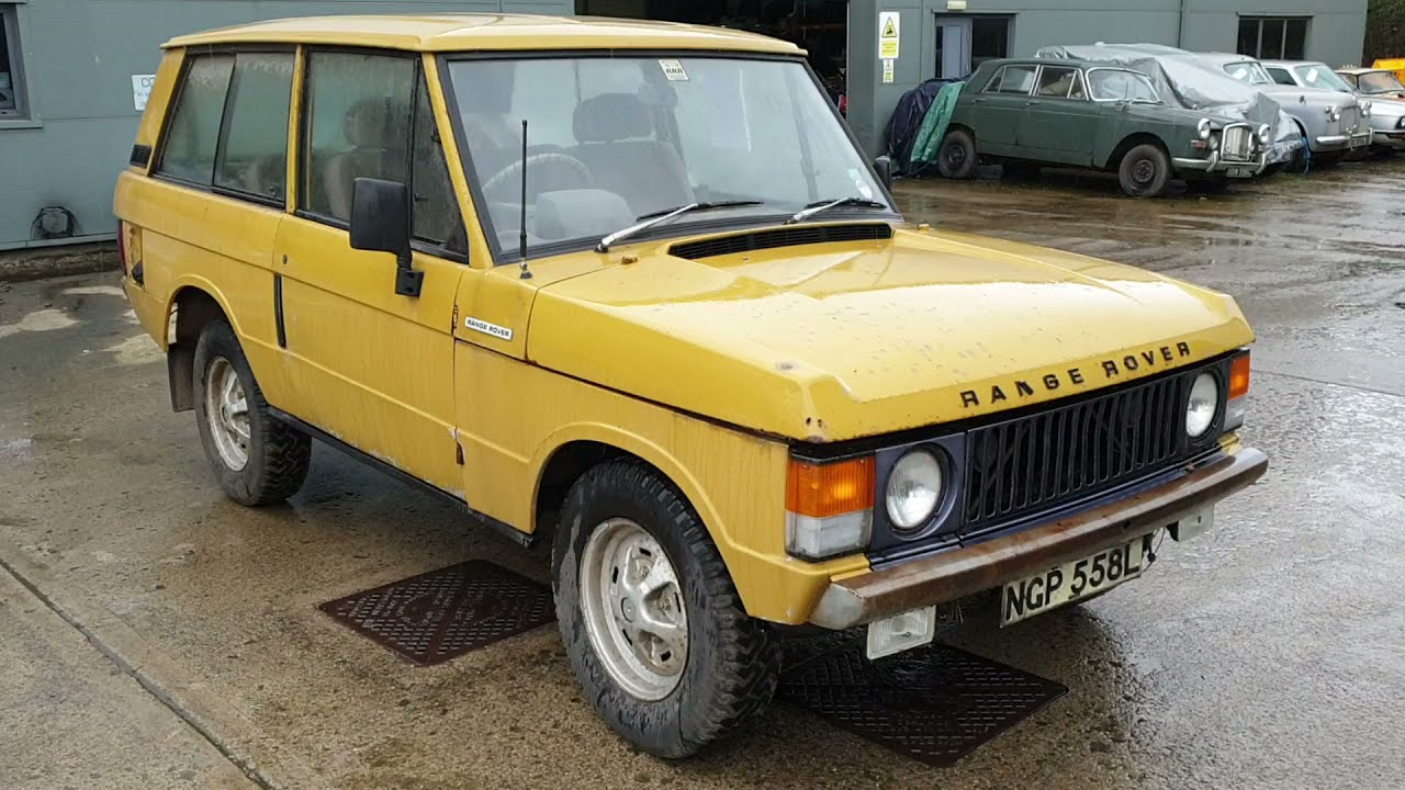 1972 RANGE ROVER  | MATHEWSONS CLASSIC CARS | 10 & 11 DECEMBER