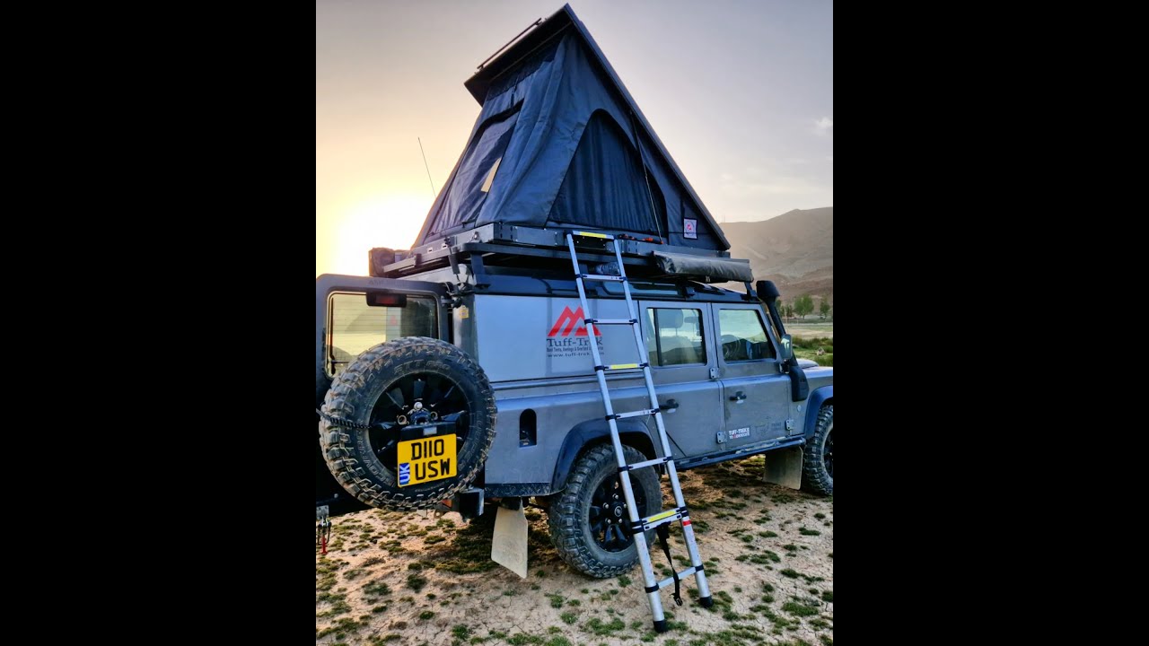 TUFFTREK Overland MK3 Roof Tent Setup