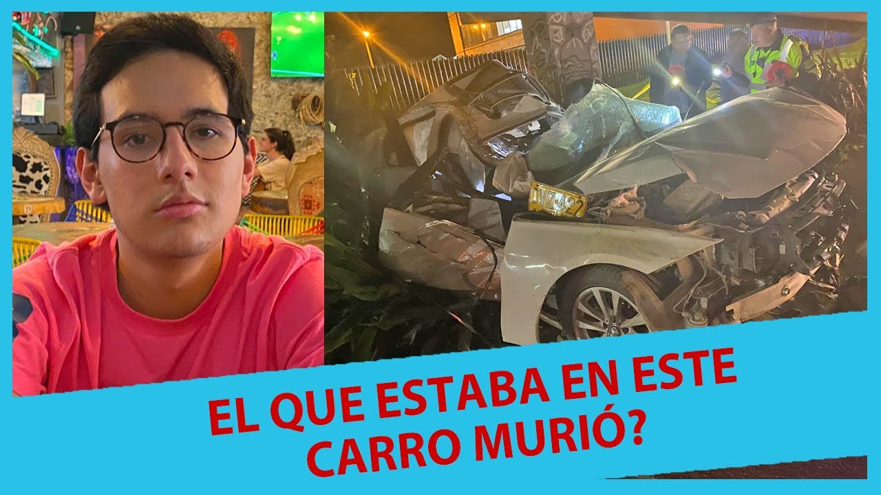 El que conducía este auto murió?