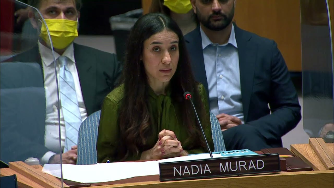 Nadia Murad Speech at UNSC Open Debate on April 13, 2022