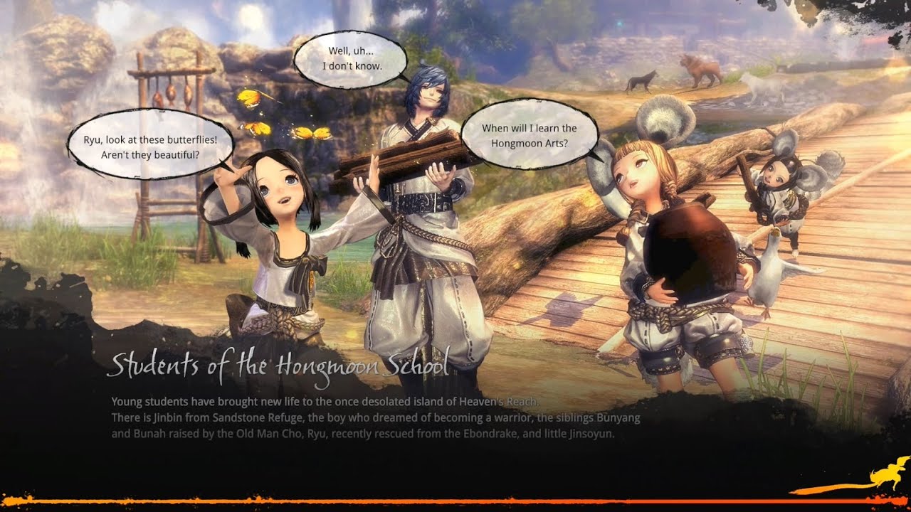 Blade And Soul Story - Hongmoon Training