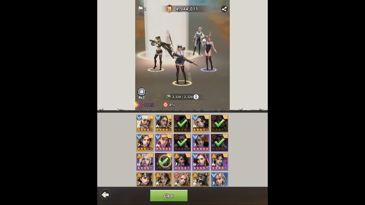 Last Z Survival Shooter : Formation selection, how to select your best teams.