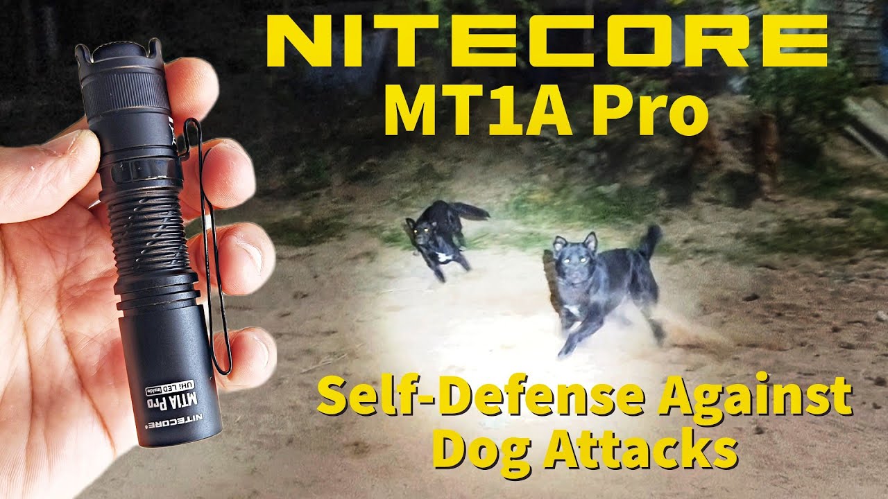 Nitecore MT1A Pro for Self-defense against Dog Attacks