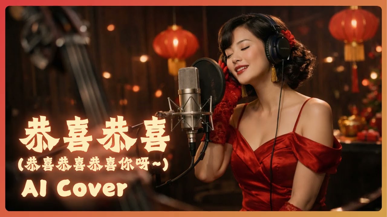 《恭喜恭喜》（恭喜恭喜恭喜你呀）深夜爵士翻唱｜再唱一次 Re:Sing（AI Cover）