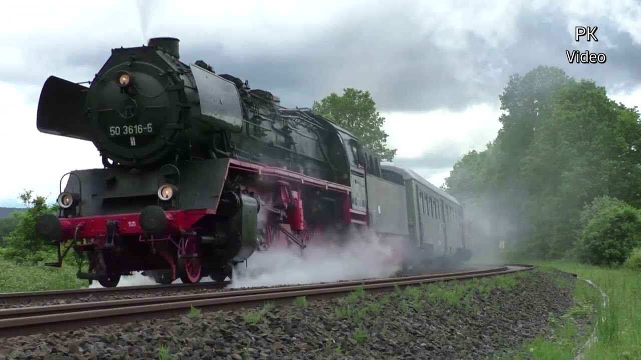 50 3616-5 auf der Schiefen Ebene