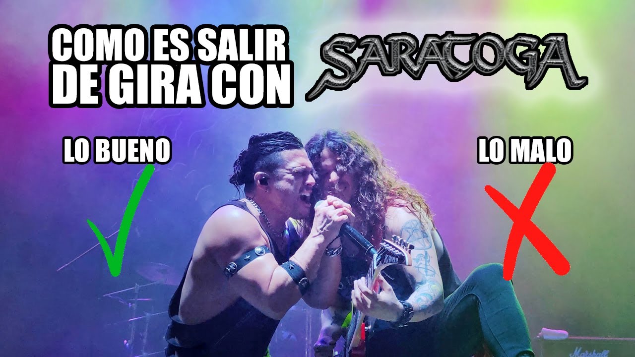 De gira por MEXICO con SARATOGA: LO BUENO Y LO MALO (Documental) - CHARLIE PARRA