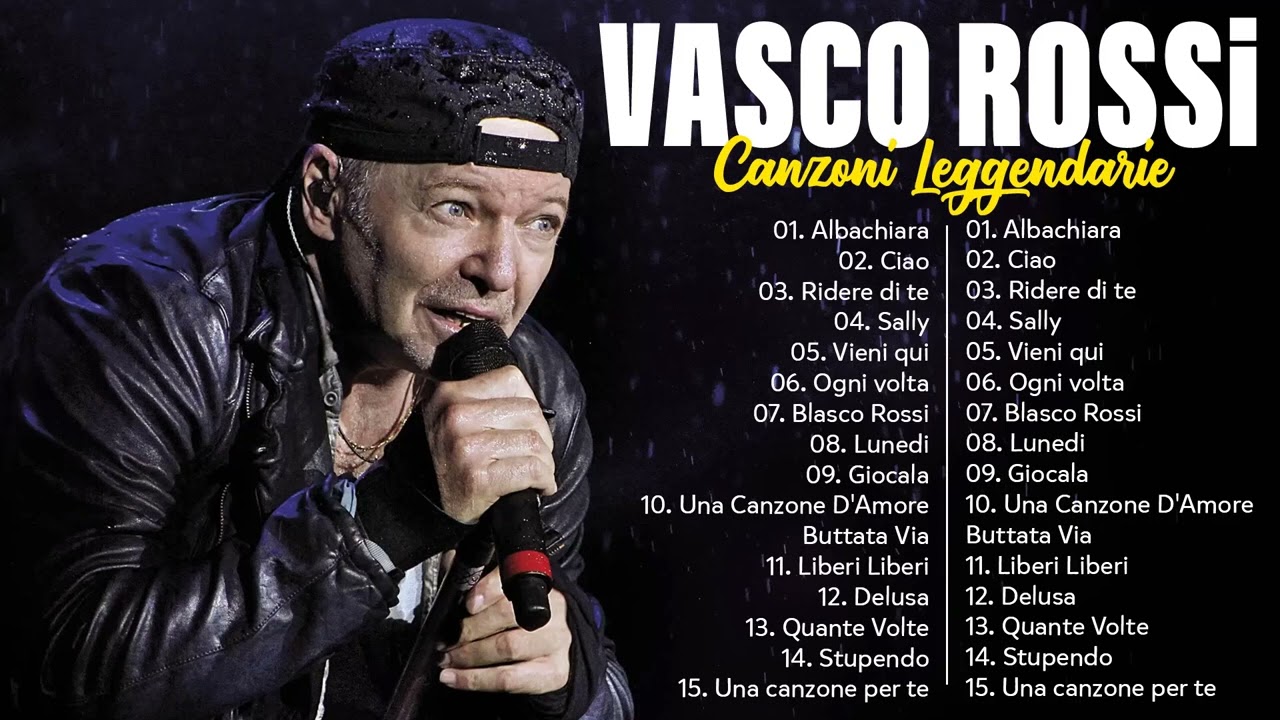 Vasco Rossi The Best Full Album   Vasco Rossi Greatest Hits   Vasco Rossi Best Songs
