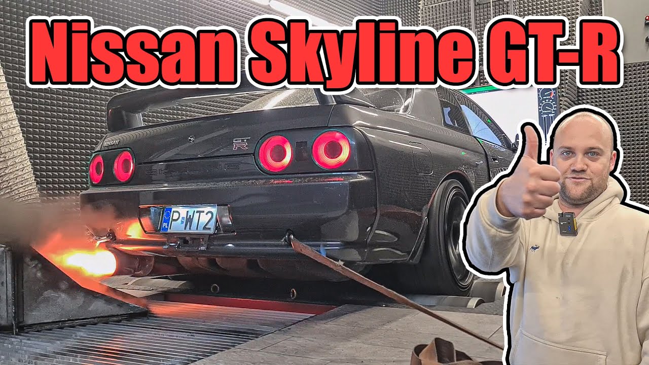 Lutek - Nissan Skyline GT-R R32 RB26 dyno on-board