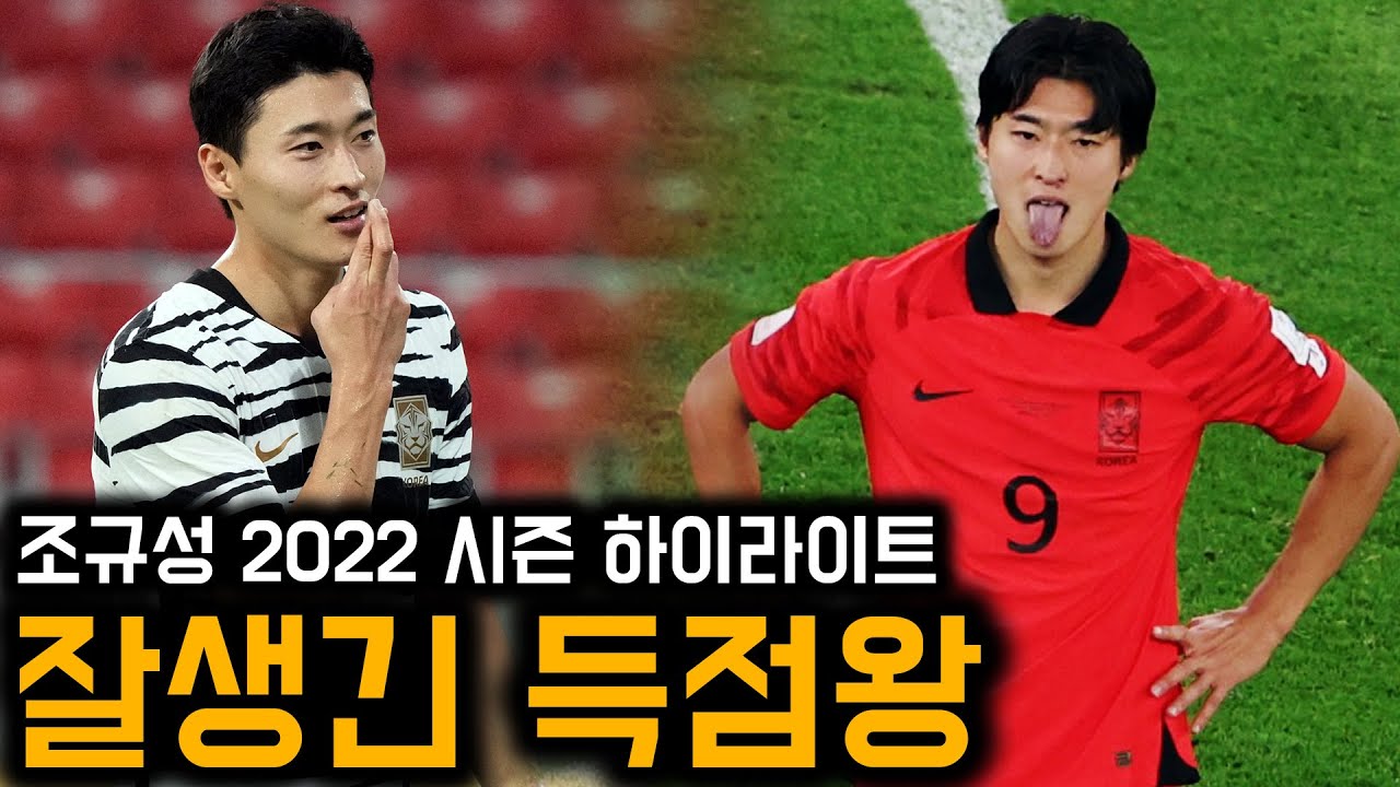 '잘생긴 득점왕' 조규성 2022시즌 K리그 하이라이트