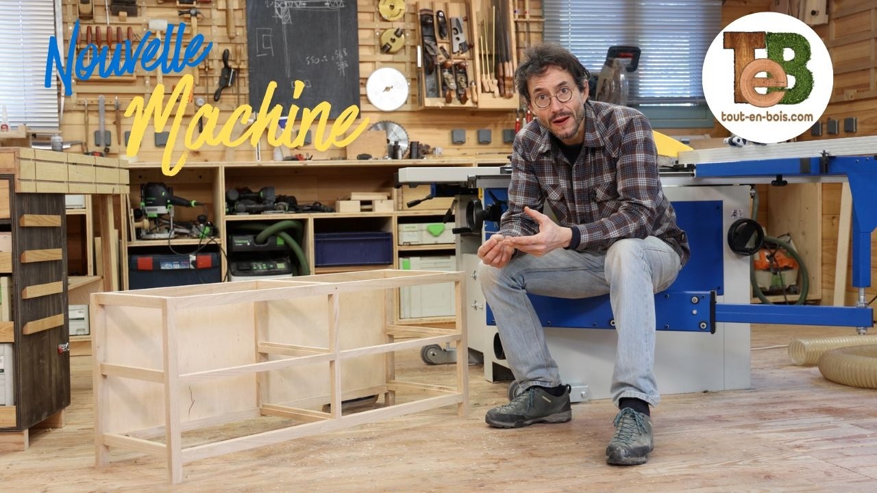 J’ai quitté mes machines pro… le temps de fabriquer ce meuble.