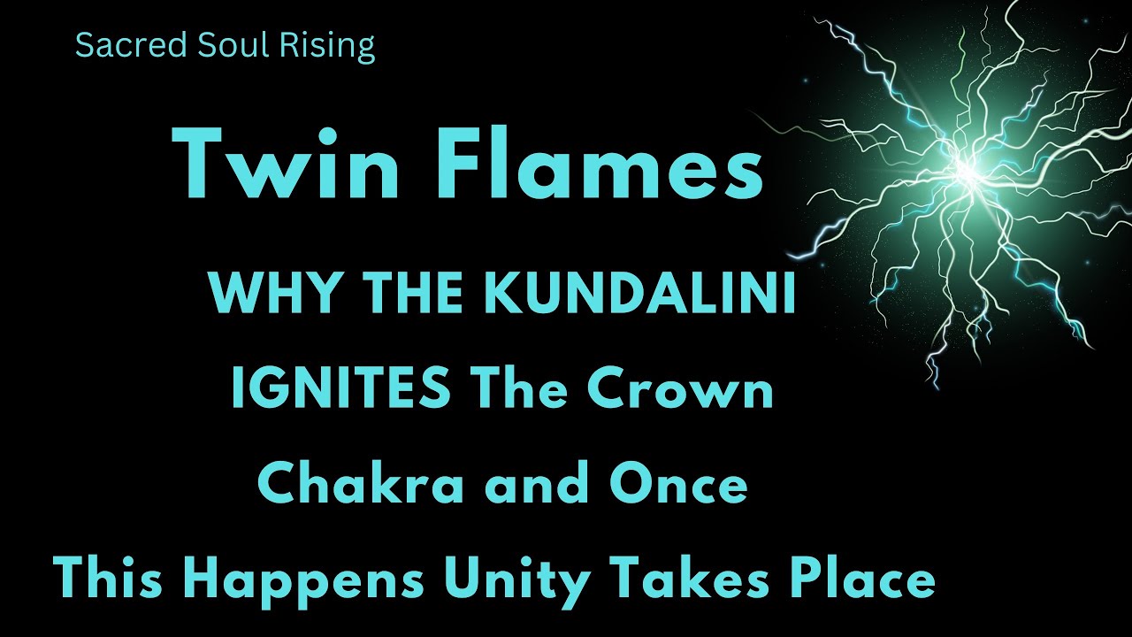 Twin Flames 🔥 When the Kundalini Ignites the Crown Chakra Unity 🦋