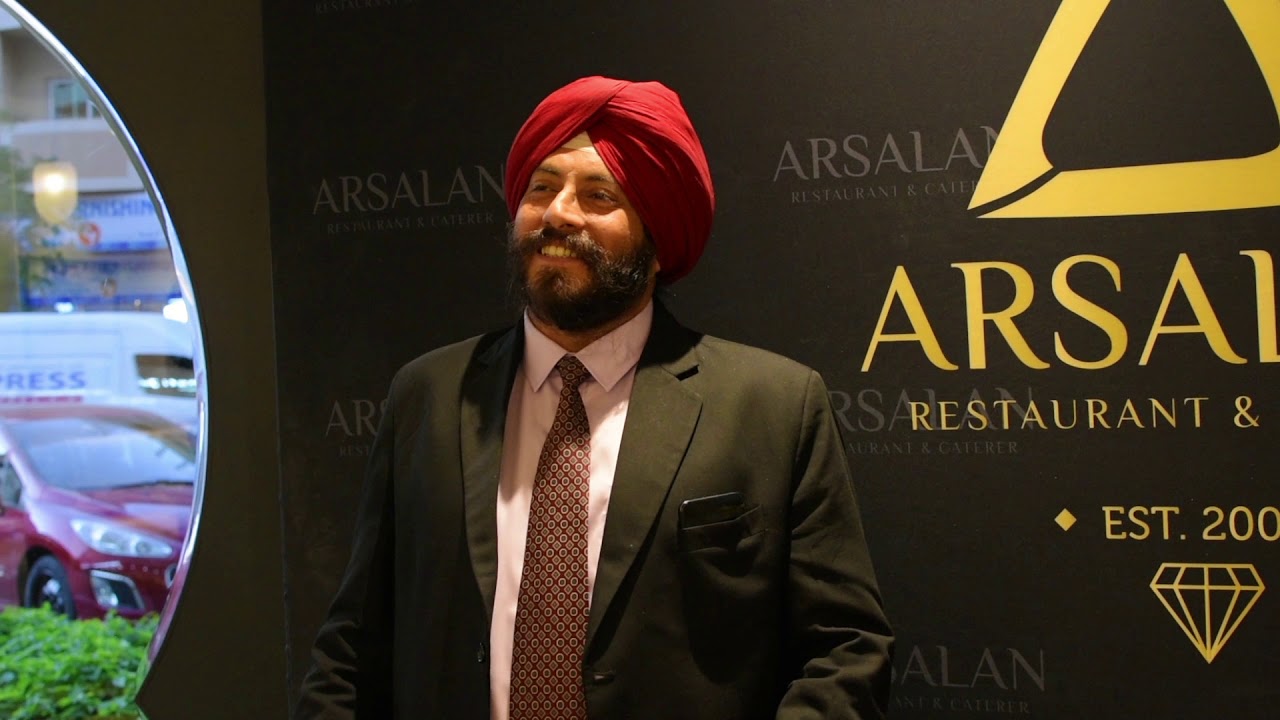 Meet Ravinder Singh, Manager of Arsalan Restaurant & Caterers