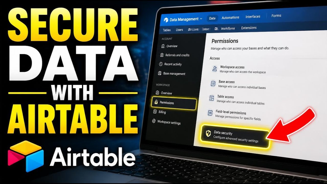 Как обеспечить надежное управление данными с помощью Airtable &mdash; полное руководство