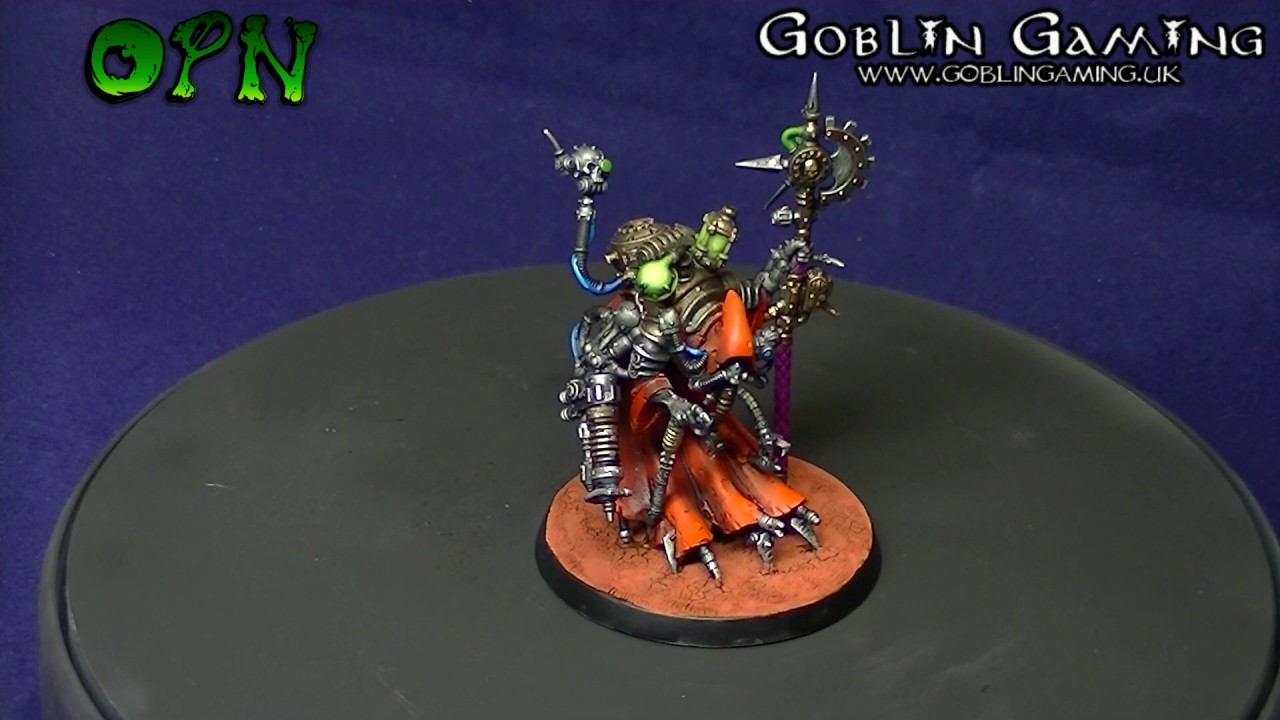 How to paint a Mechanicum tech priest coming soon