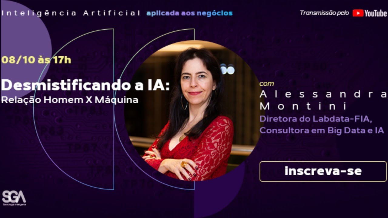 Webinar - Desmistificando a IA: Rela&ccedil;&atilde;o Homem x M&aacute;quina