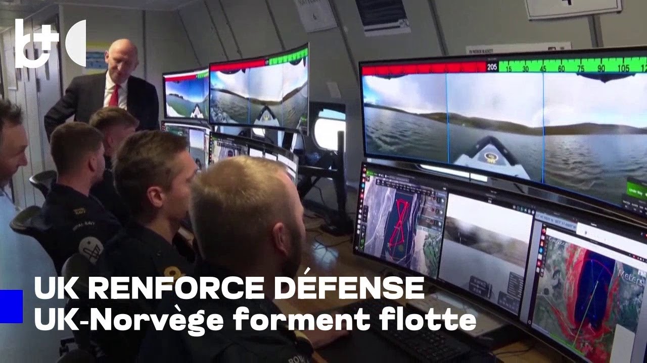 Le Royaume-Uni d&eacute;voile une technologie militaire sous‑marine pour contrer les menaces russes