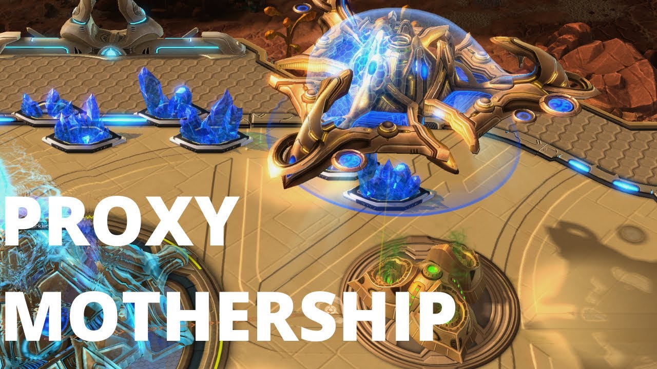 PROXY MOTHERSHIP RUSH? | Beating GrandMaster With Stupid Stuff