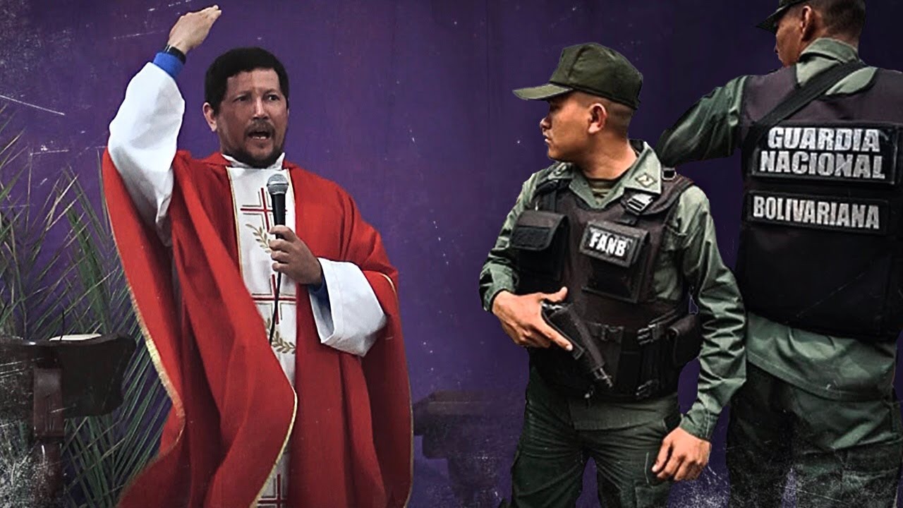 SIN MIEDO PREDICA a los Militares este SACERDOTE VENEZOLANO - FINAL ASOMBROSO