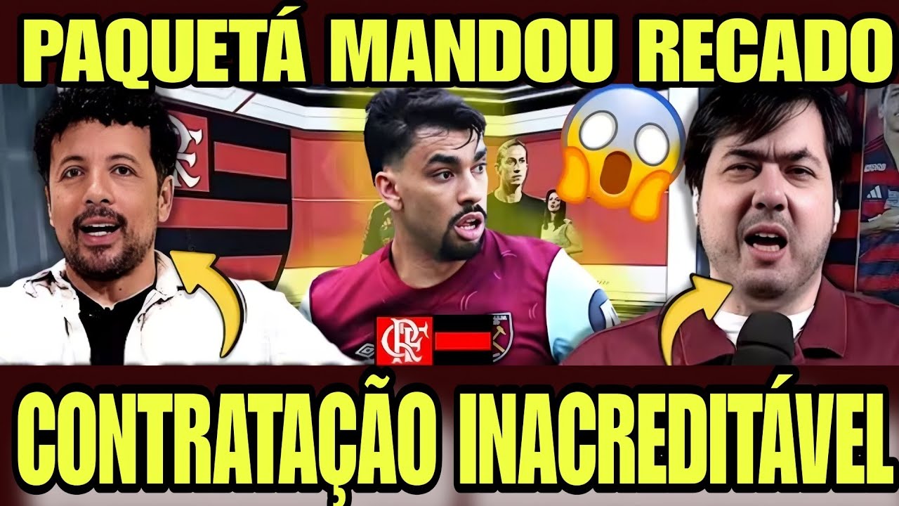 Paquetá no Flamengo? notícias do flamengo agitam e empolgam a Nação agora já!!!!