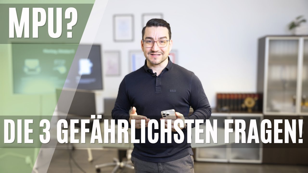 Die 3 gef&auml;hrlichsten MPU Fragen!