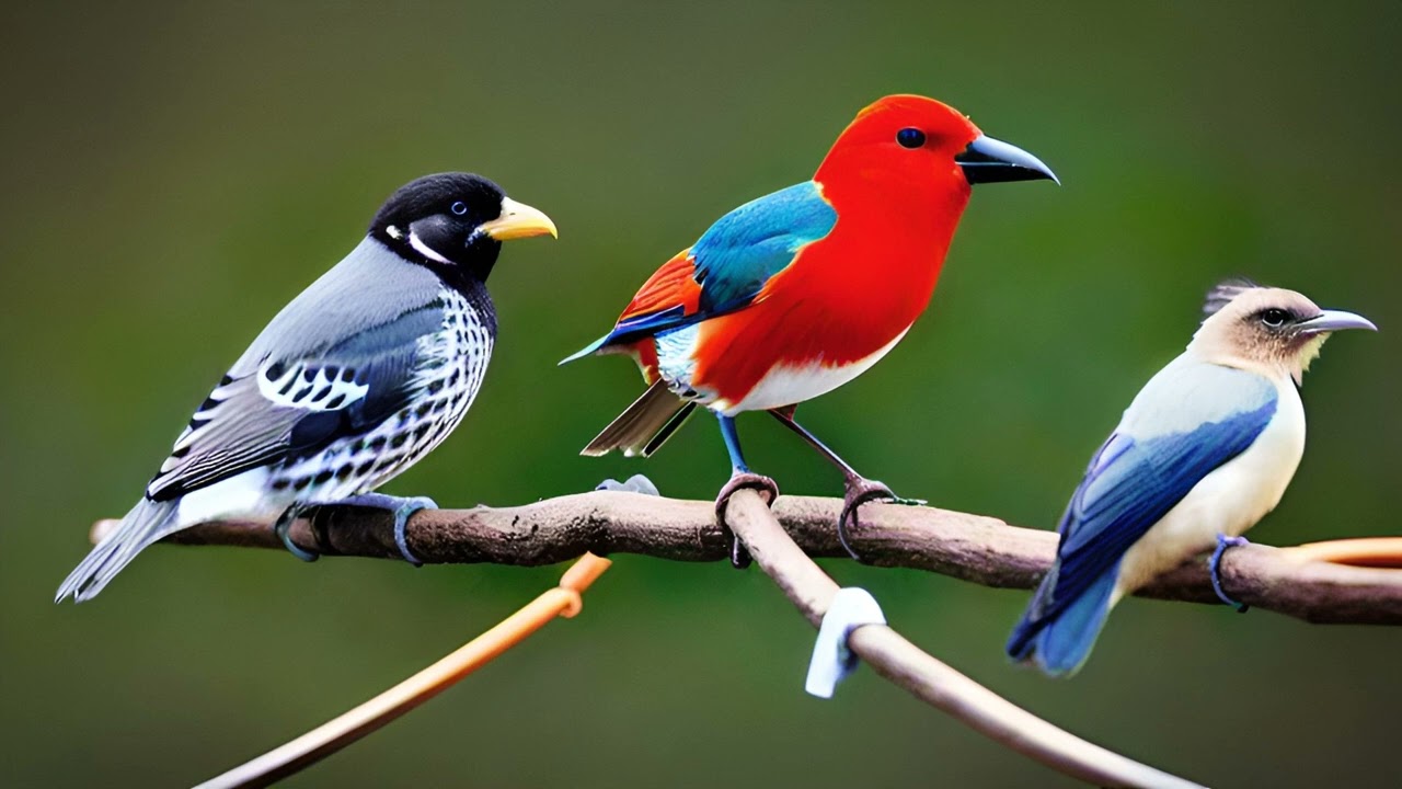Serene Outdoor Ambience with Diverse Bird Calls | No Copyright Sound Effect Free to Use for Editing