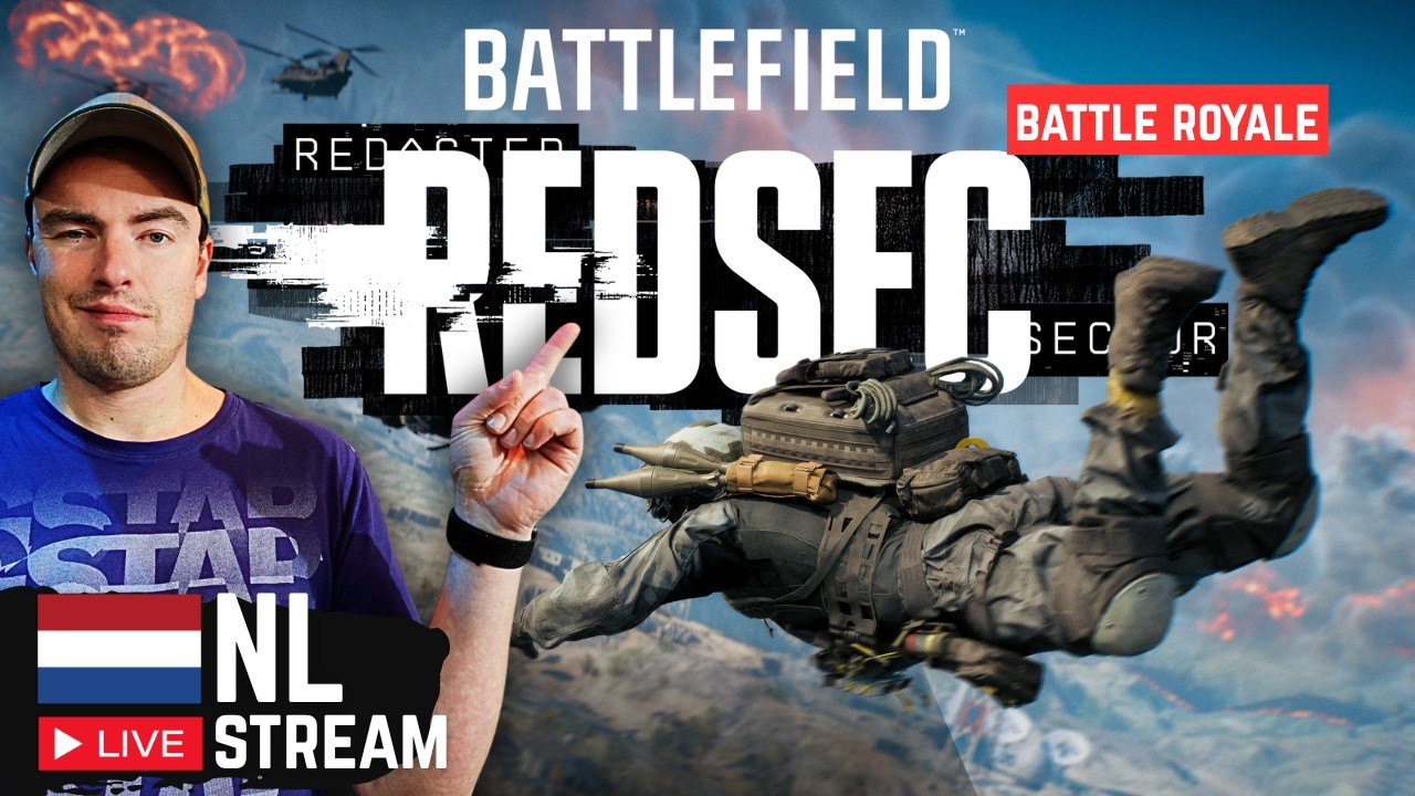 Kijk mee met Battlefield 6 RedSec Battle Royale! 🔴 Nederlandse Stream 🇳🇱