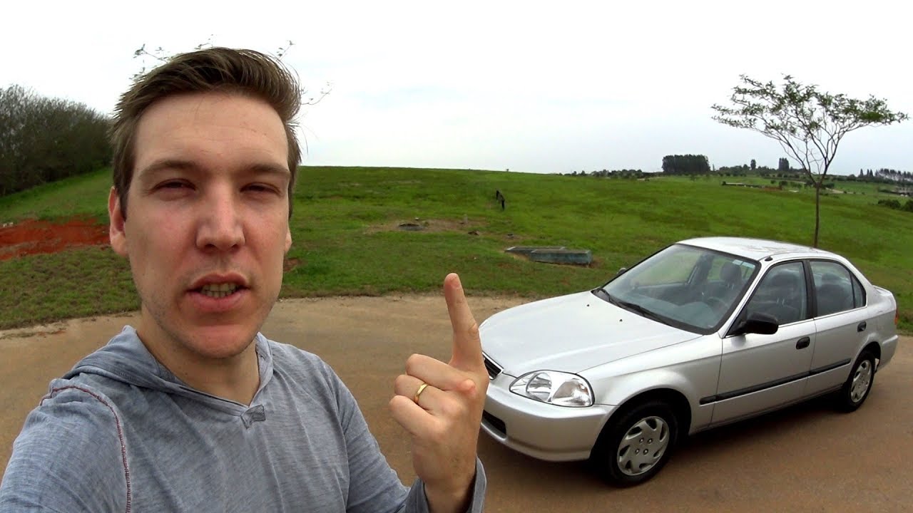 Honda Civic - Dirigindo o primeiro Civic feito no Brasil / chassi 001 de 1997