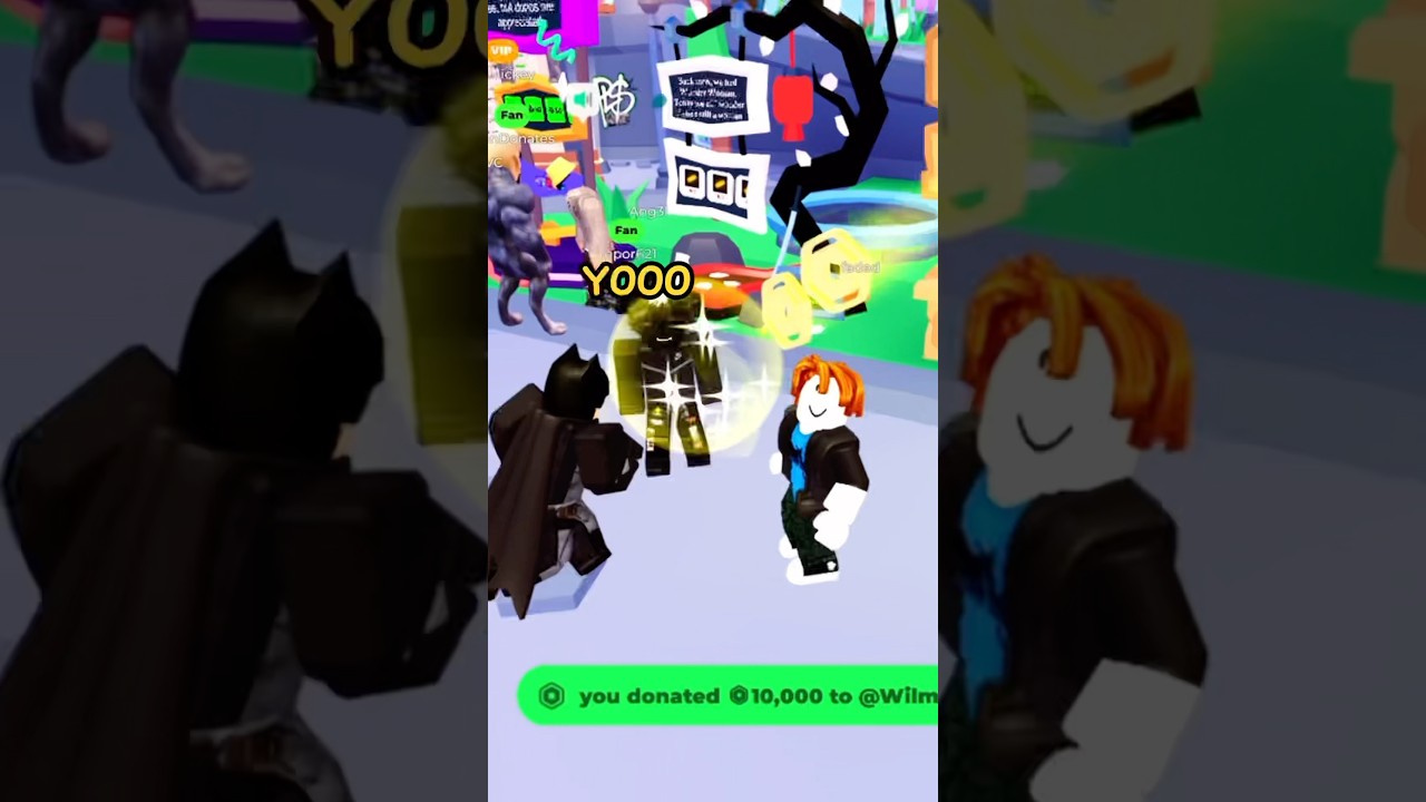 Притворяешься бедным, а потом жертвуешь 10 000 ROBUX