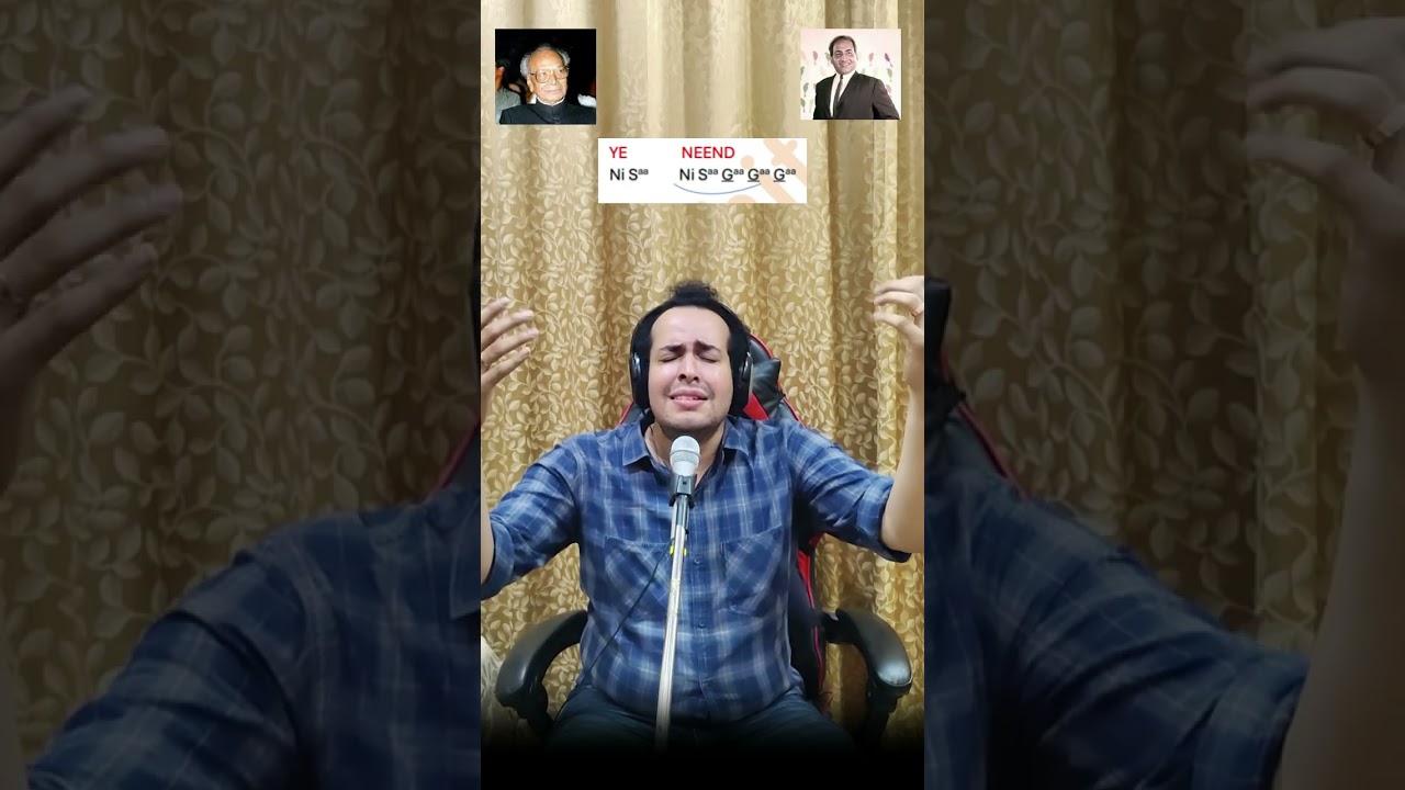 जिस रात के ख्वाब आये | Raag Pattdeep & Rafi Saheb | By- @RohitKataria | #music #song