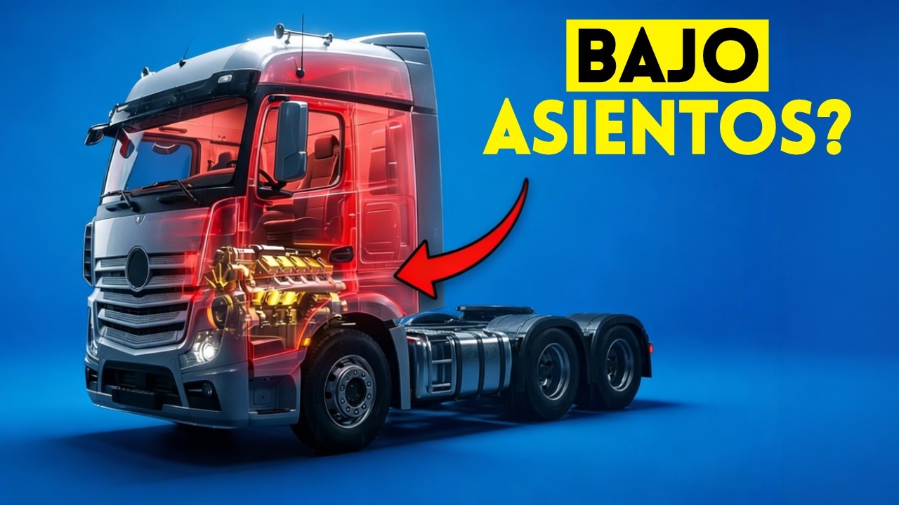 Por Qué Algunos Camiones Tienen el Motor DENTRO de la Cabina?