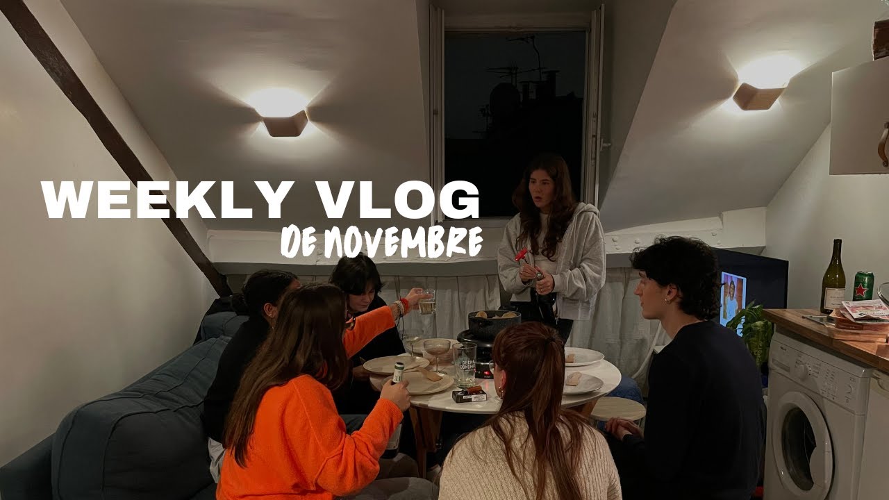 ma playlist novembre (weekly vlog à Paris)