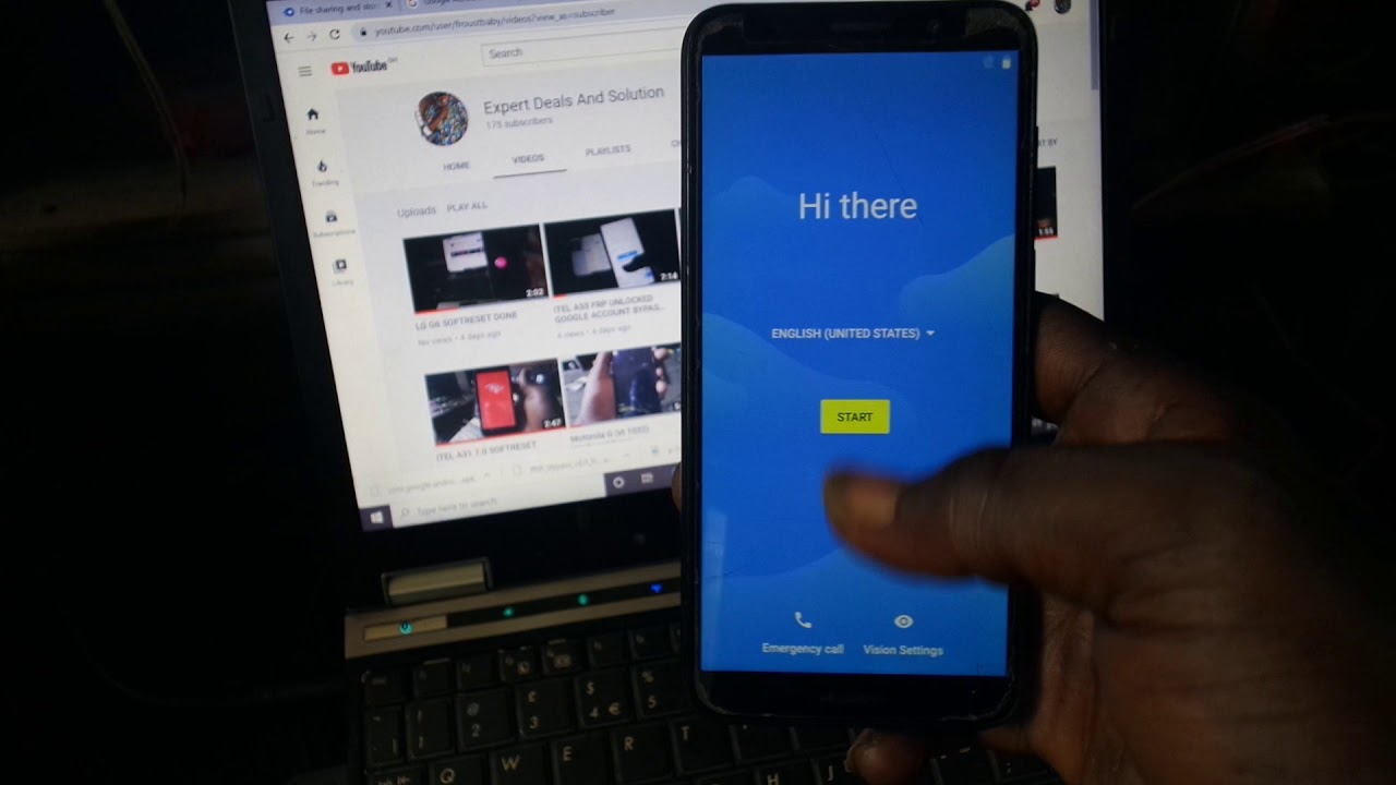 HUAWEI Y5 PRIME MODEL DRA LX5 ANDROID 8.1.0 SETTING UP .MP4