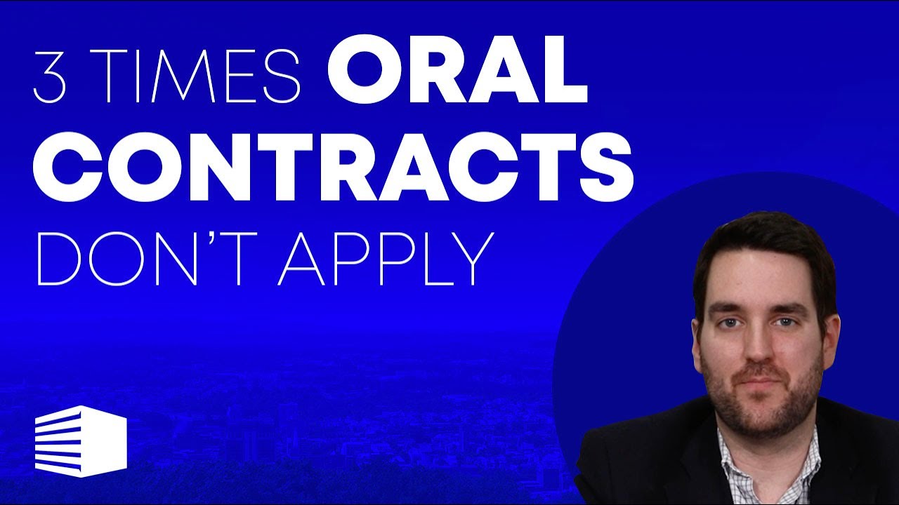 Oral Contracts