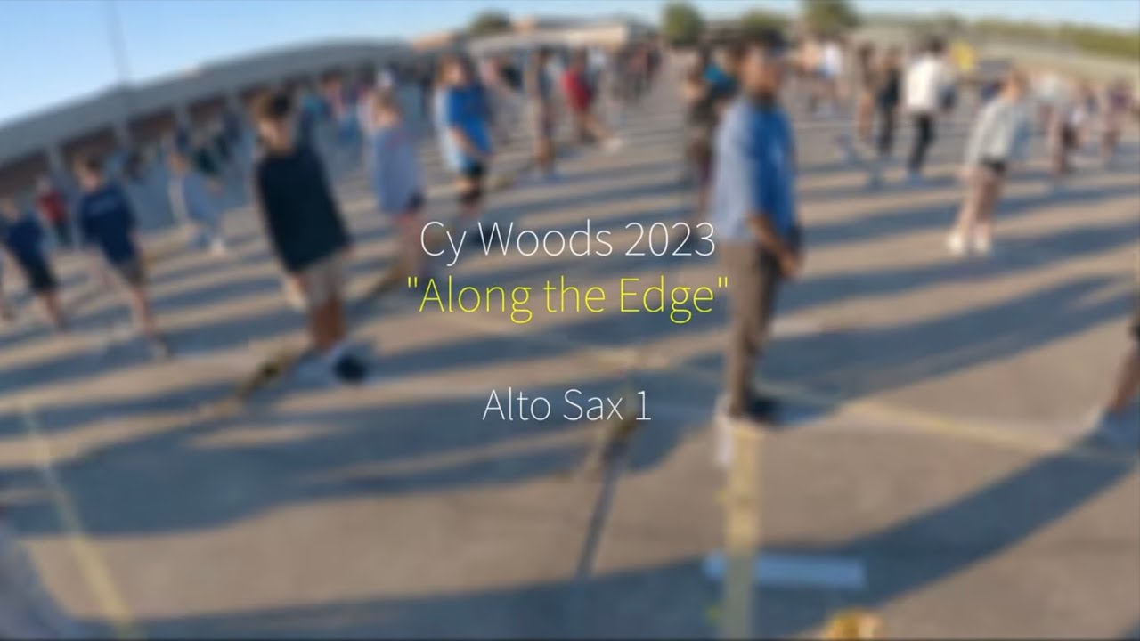 Cy Woods Band 2023- Along the Edge (Alto Sax Headcam)