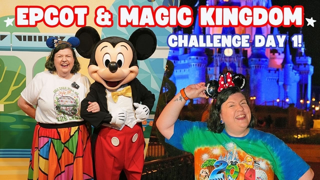 Disney World CHALLENGE Day 1! &ndash; How Little Can I Spend In EPCOT & Magic Kingdom?