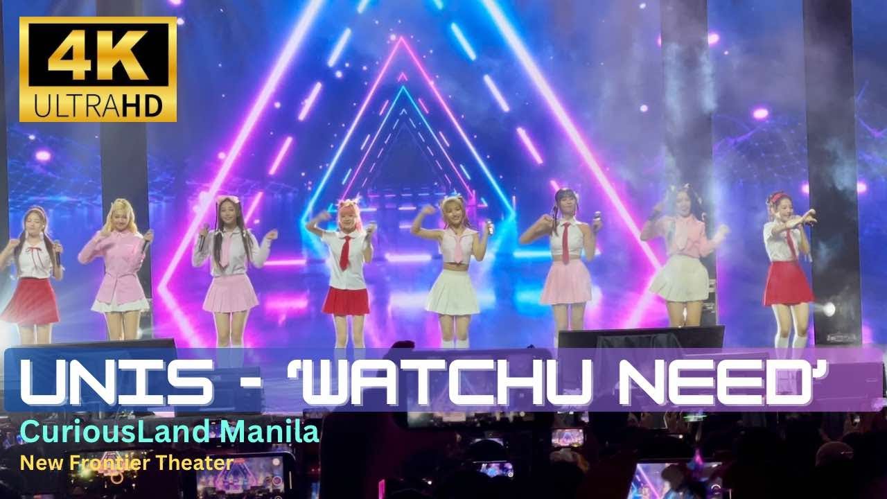 [FANCAM] UNIS - 'Watchu Need (Encore)’ Performance at UNIS in Curiousland Manila