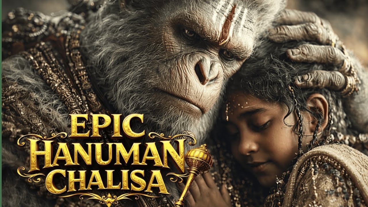 Peaceful Hanuman Chalisa | Destroyer of All Negativity | हनुमान चालीसा | Powerful Divine Chant 🔱