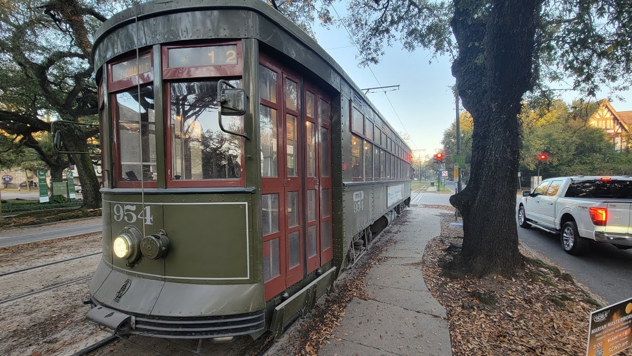 New Orleans St. Charles Streetcar: The Oldest Operating in the World (March 12, 2025)