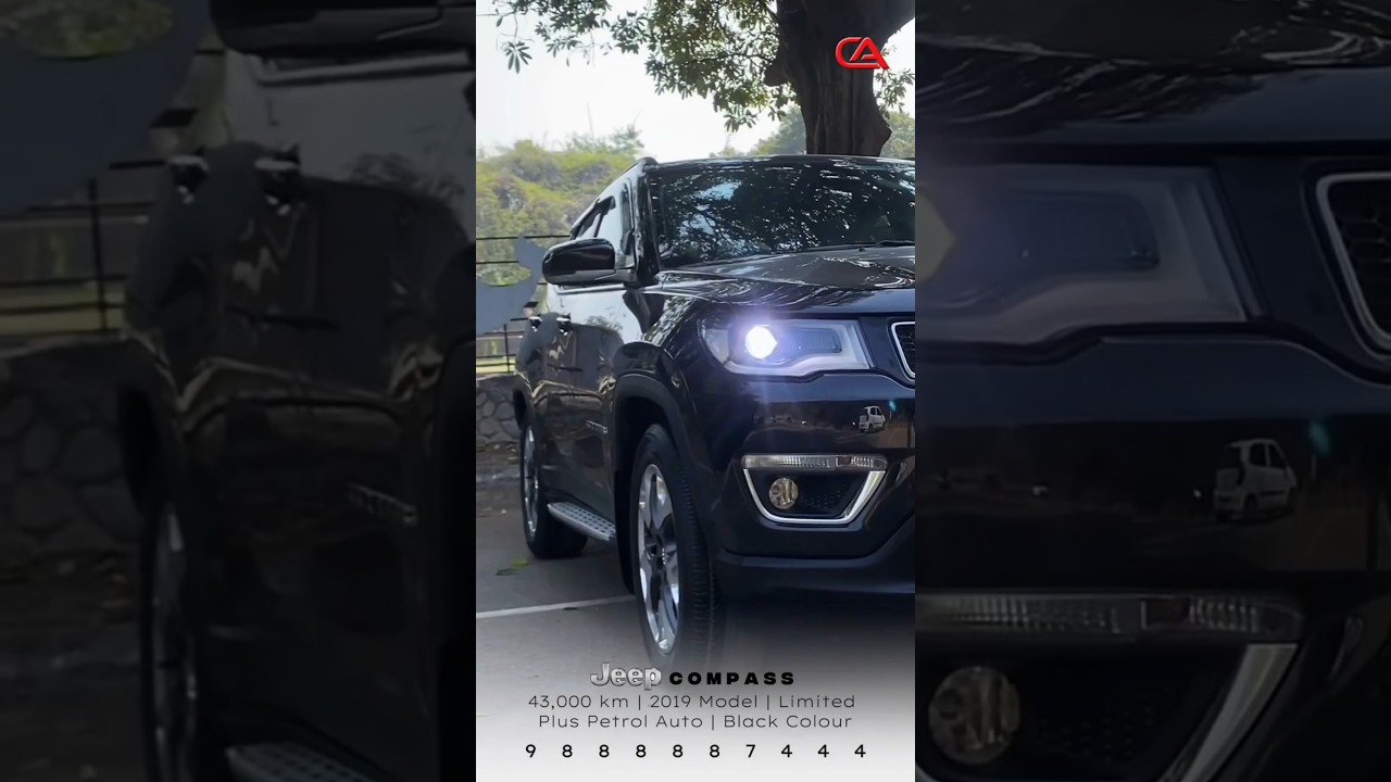 2019 JEEP Compass Auto. #jeep #compass #chandigarh #cardealership #shorts