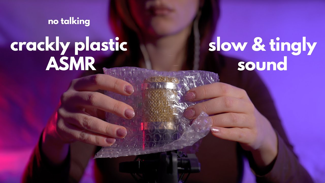 ASMR Crinkly Plastic | Satisfying Crackly Sounds (No Talking)