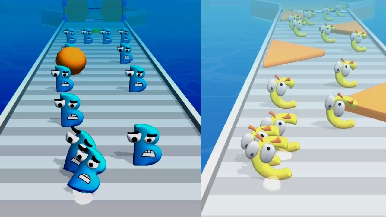 Merge &ldquo;ALPHABET LORE&rdquo; Run New Battles. NEW UPDATE ⭐️⭐️ #games #mergealphabetlorerun @GamesAlphabet