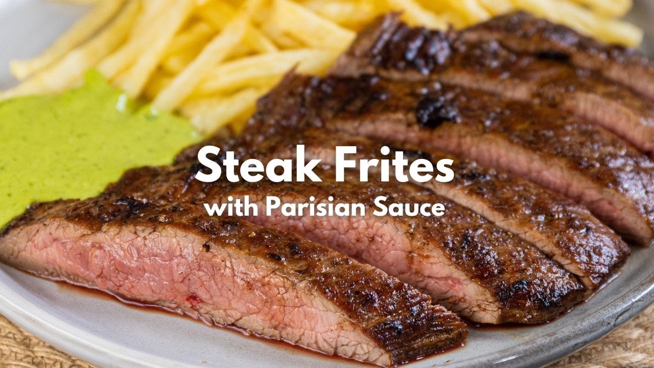 Steak Frites with Parisian Sauce