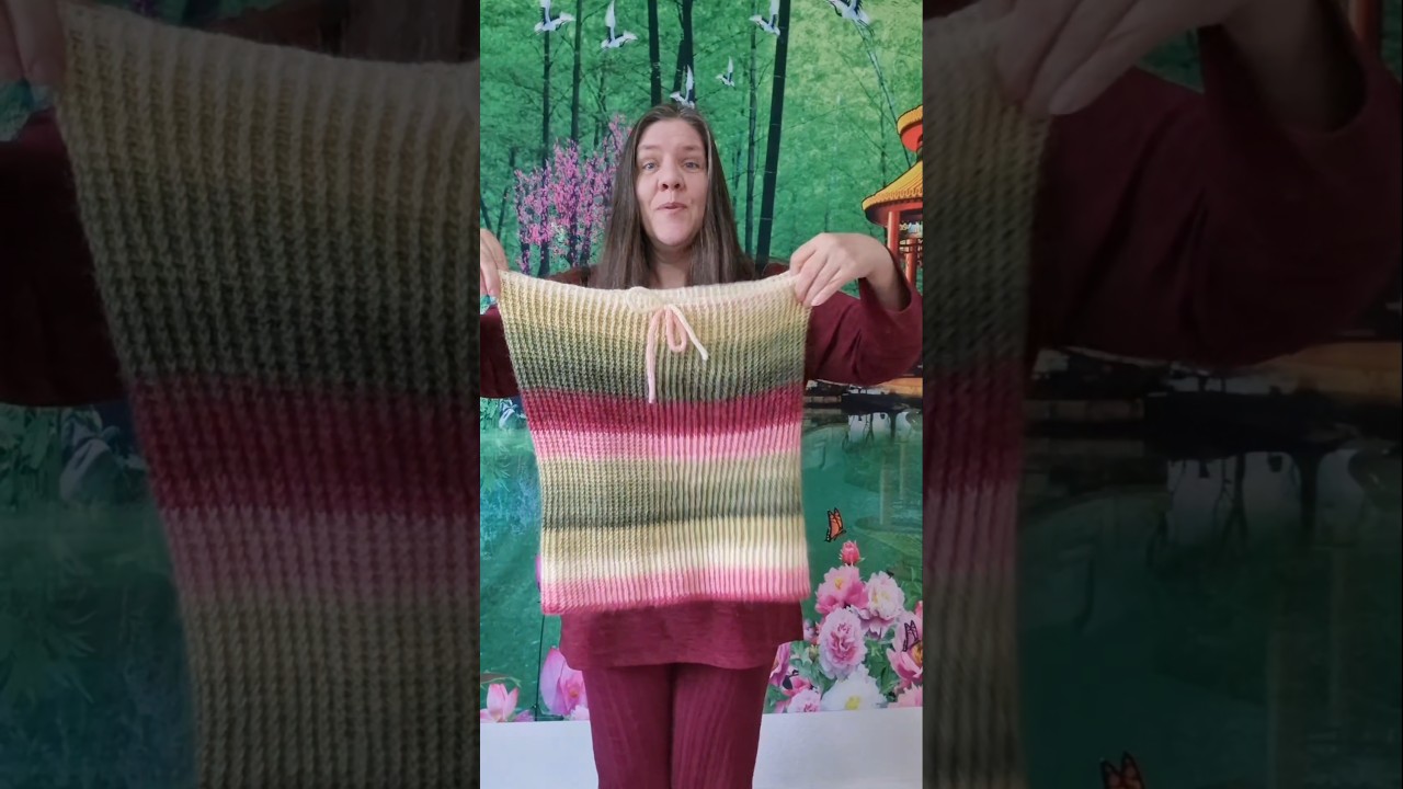 Hüftschmeichler gehäkelt mit Ice Yarn!! 🧶🧶🧶 