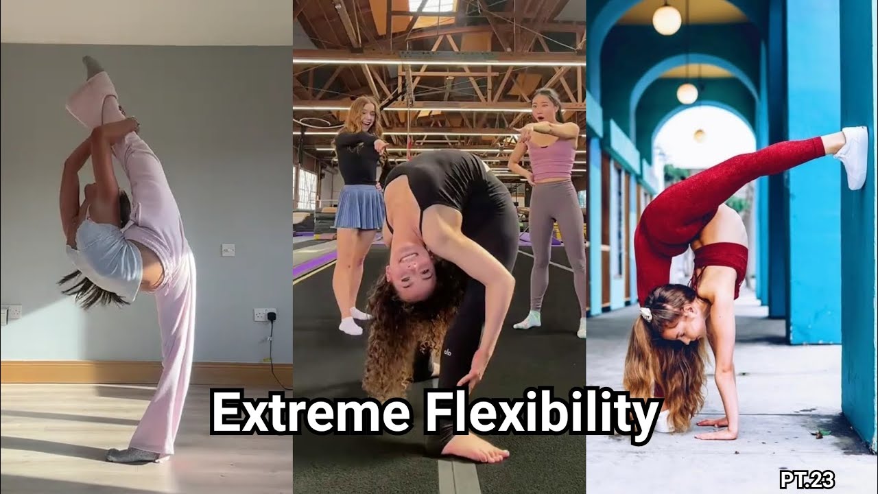 Extreme Flexibility/Gymnastics ft Anna McNulty, Sofie Dossi, Elena shinohara, Rybka Twins & more..