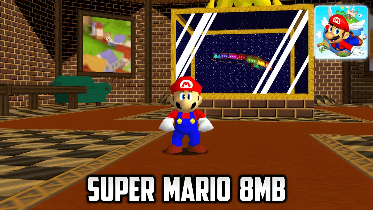 ⭐ Super Mario 64 PC Port - Super Mario 8MB v1.1