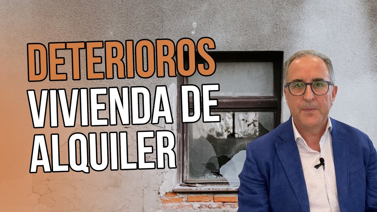 ¿Quién paga los daños y averías en la vivienda alquilada?