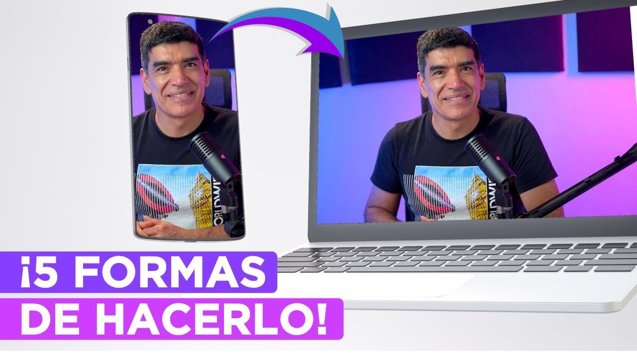 🔴 Convierte  tu CELULAR en una 📱WEBCAM ► Y envía a OBS Studio 2024